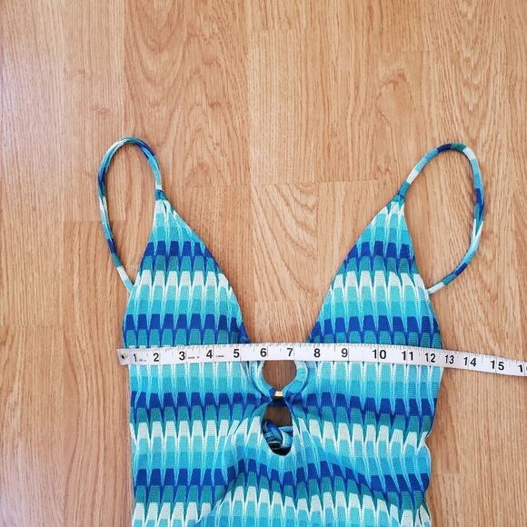 🌴 TRINA TURK 🌴 NEW - Moonray Ring Front Plunge One Piece Swimsuit - [Size 4] - Picture 13 of 16